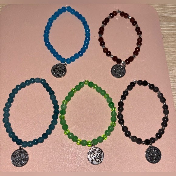 Zodiac handcrafted bracelets-Pick 1 - Picture 3 of 3